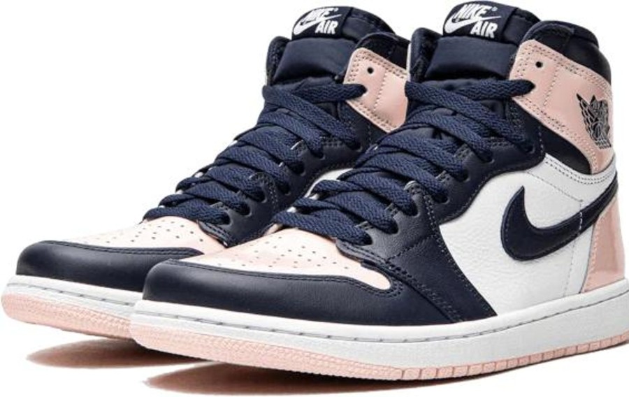 Dames Nike | Nike Air Jordan 1 High Og Atmosphere (Bubble Gum) Roze