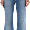 Dames OFF-WHITE | Off-White Slim Flared Jeans Blauw