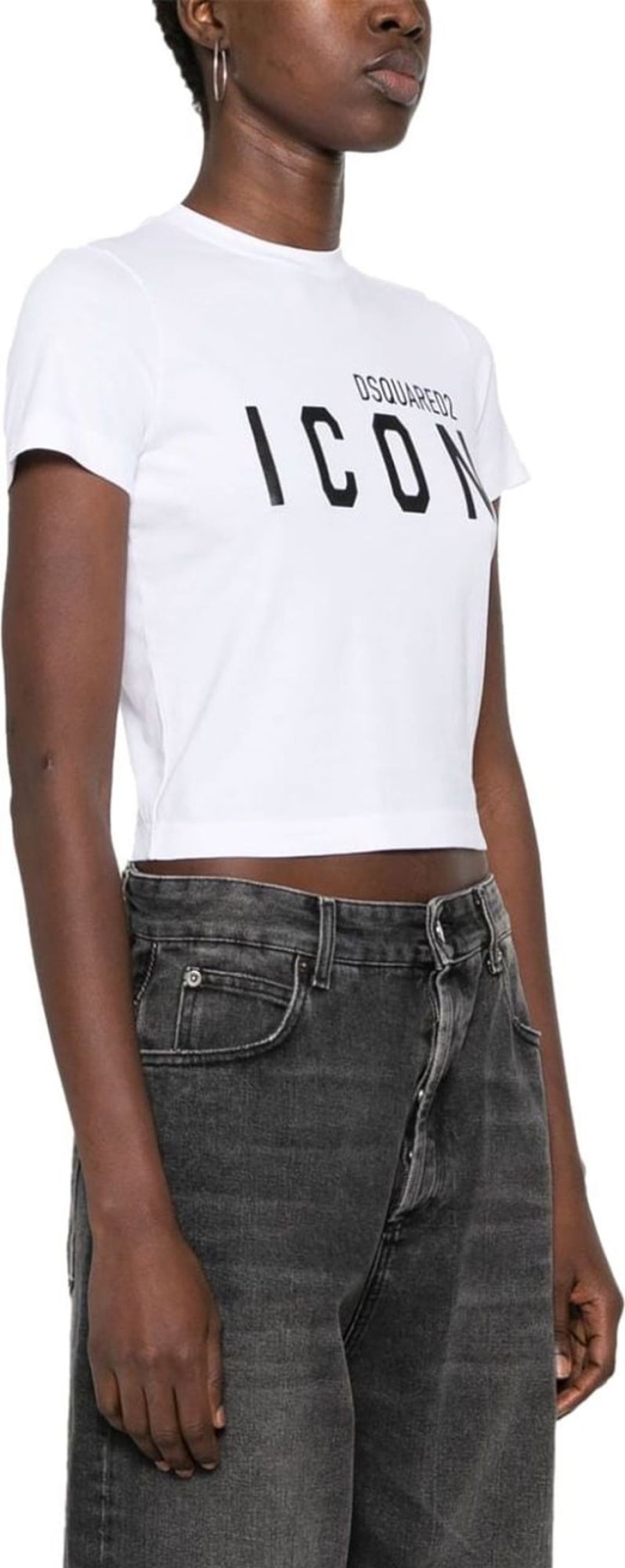 Dames Dsquared2 | Dsquared2 T-Shirts And Polos White Wit