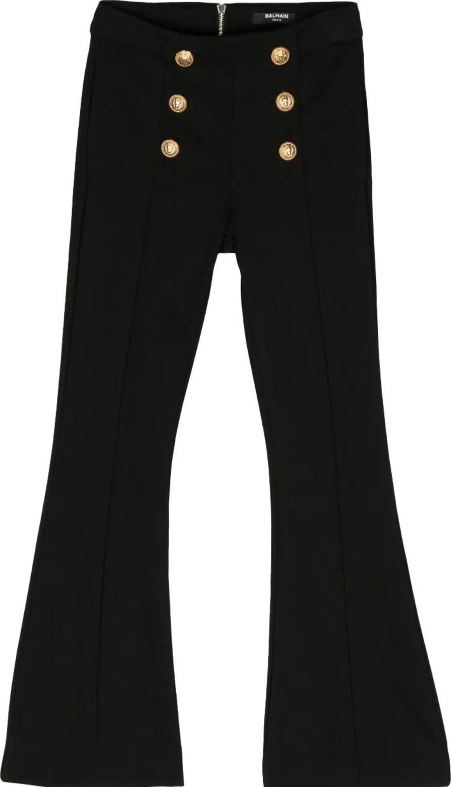 Kids Balmain Broeken | Balmain Trouser Black Zwart