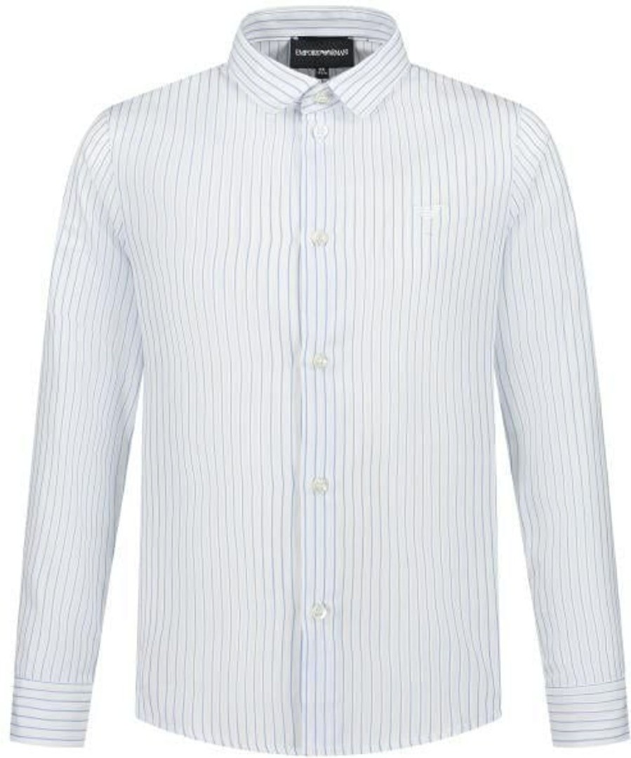 Kids Emporio Armani Overhemden | Emporio Armani Shirt Wit