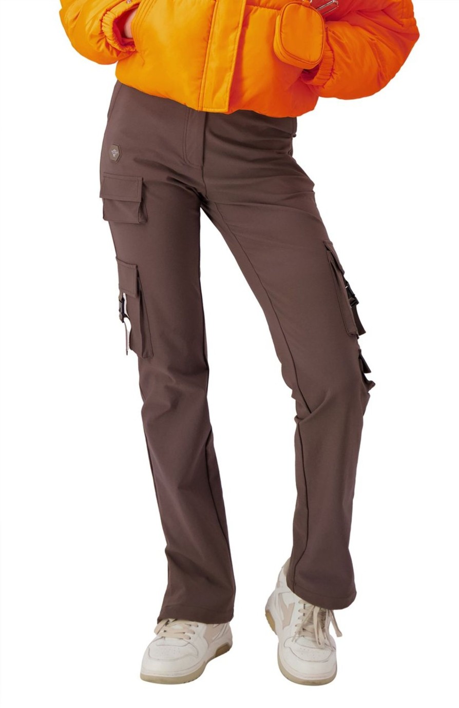 Dames Black Bananas | Black Bananas Clip Cargo Pants Bruin