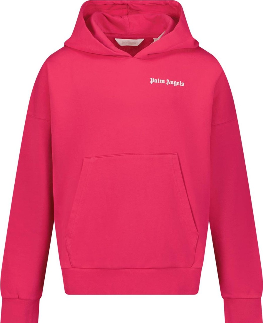 Kids Palm Angels Truien | Palm Angels Palm Angels Kinder Meisjes Trui Fuchsia Roze