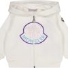 Kids Moncler Vesten | Moncler Moncler Baby Meisjes Vesten Off White Wit