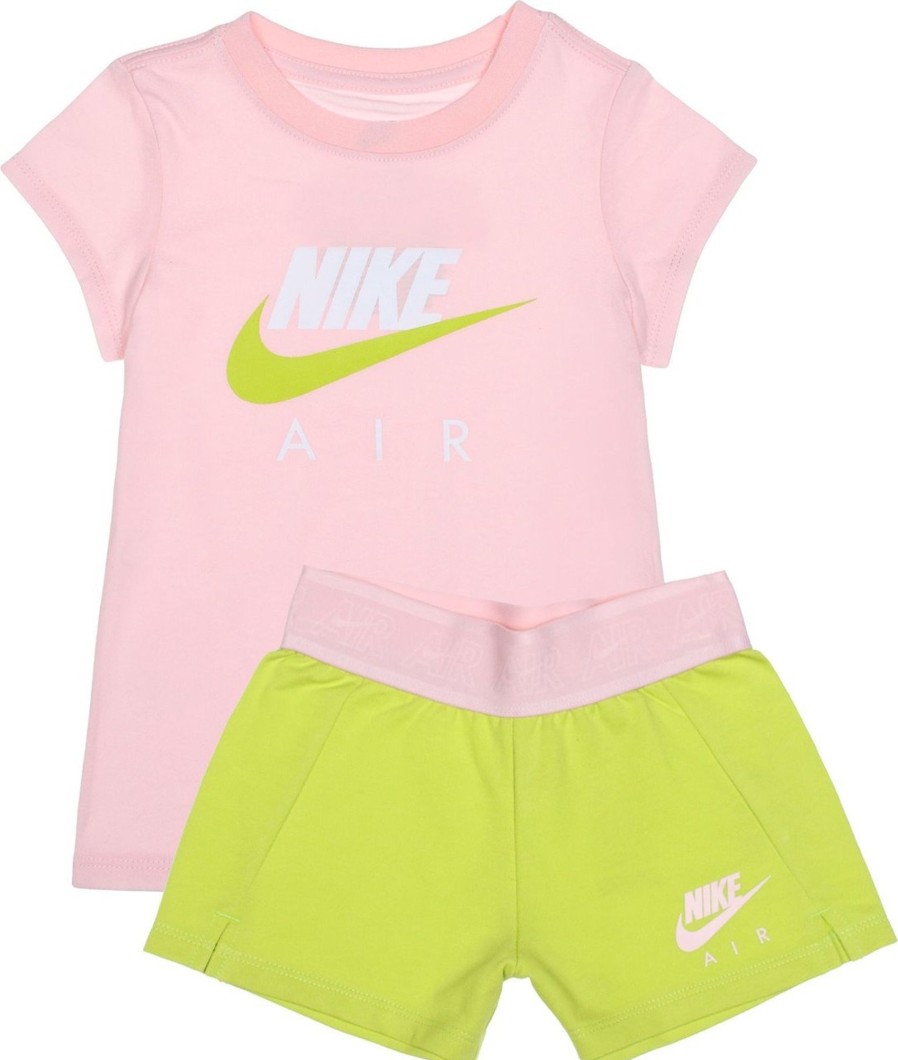 Kids Nike Sets | Nike Suit Bambina Air Shirt Set 16J616.Ebs Divers