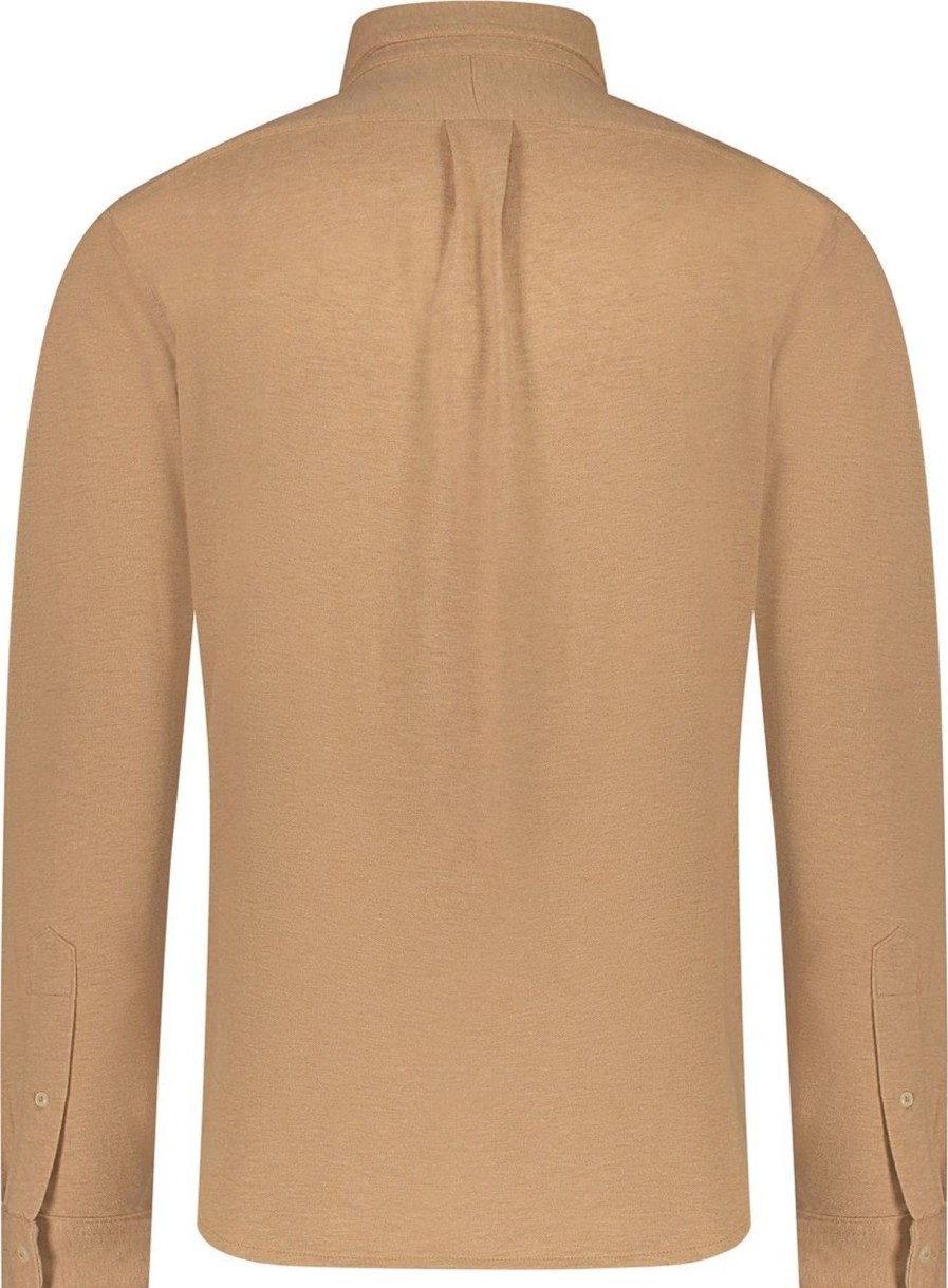 Heren Ralph Lauren | Ralph Lauren Polo Overhemd Beige Beige