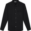 Heren Malelions | Malelions Men Cargo Overshirt Zwart