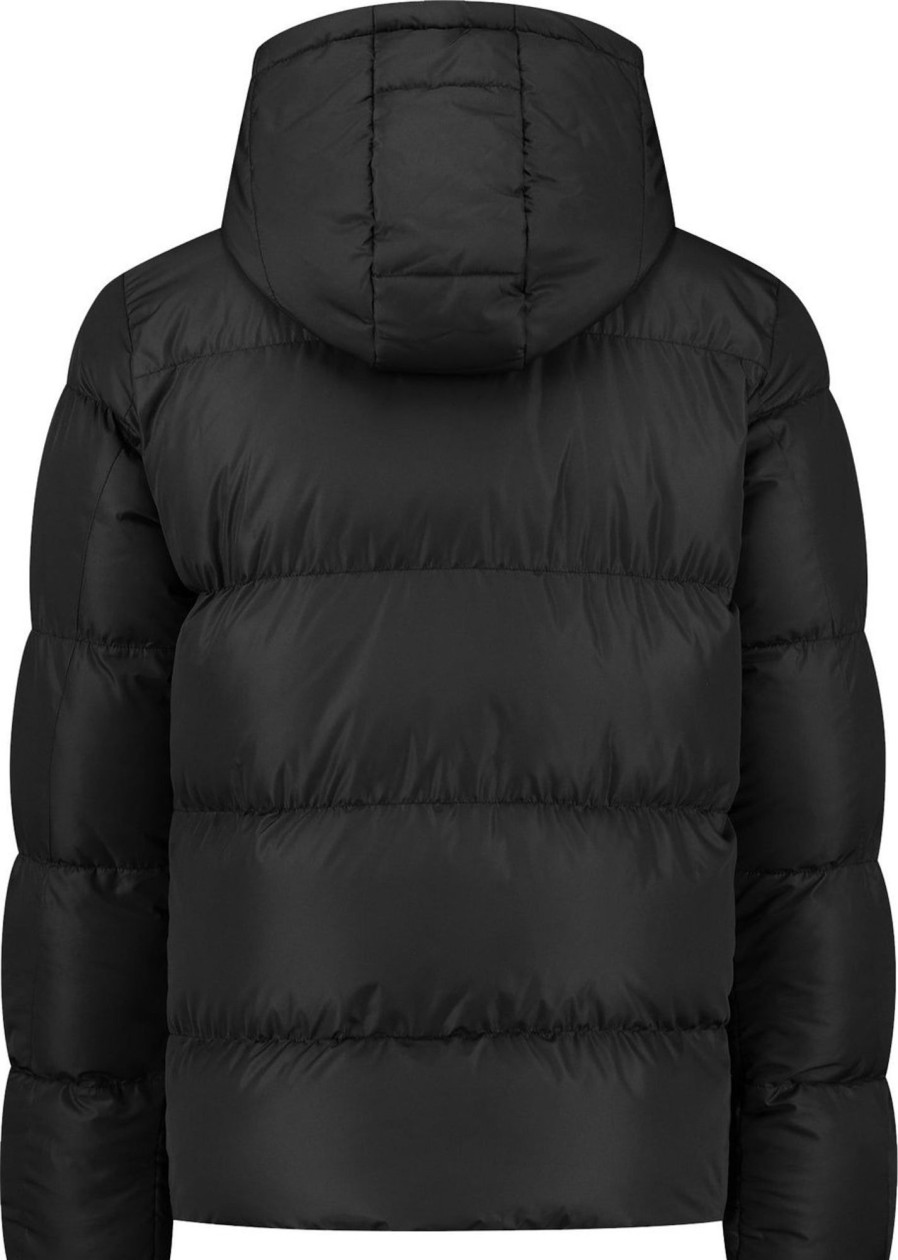 Heren Purewhite | Purewhite Purewhite Short Padded Jacket Zwart Zwart