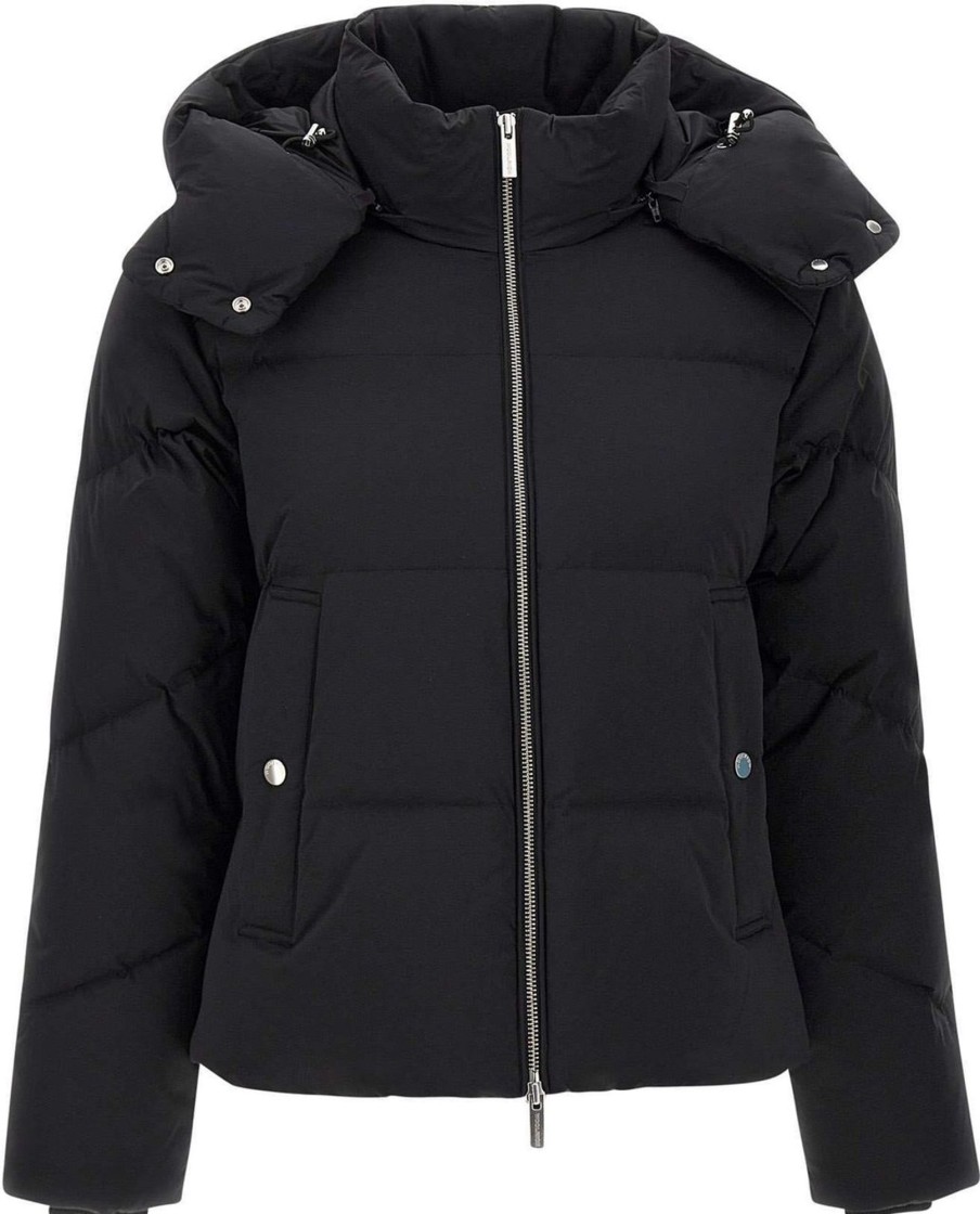 Dames Woolrich | Woolrich Coats Black Zwart