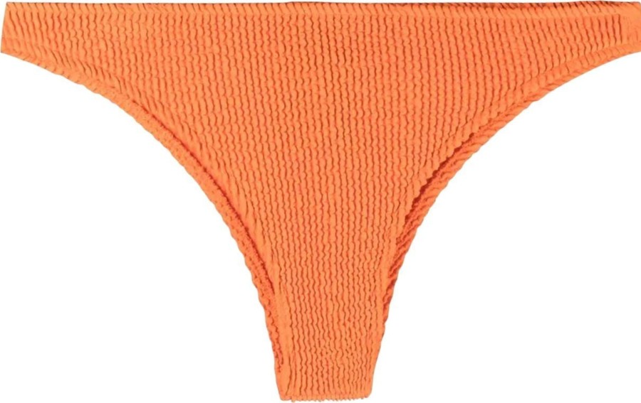 Dames Heron Preston | Heron Preston Logo-Patch Bikini Briefs Oranje