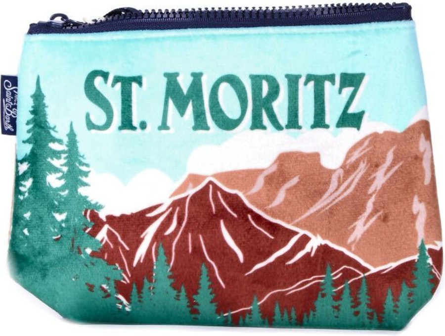 Kids MC2 Saint Barth Accessoires | Mc2 Saint Barth Saint Barth Bags Green Groen