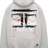 Heren JORCUSTOM | Jorcustom Vision Zipped Hoodie Lightgrey Grijs