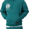 Heren Black Bananas | Black Bananas Mono Lux Hoody Groen