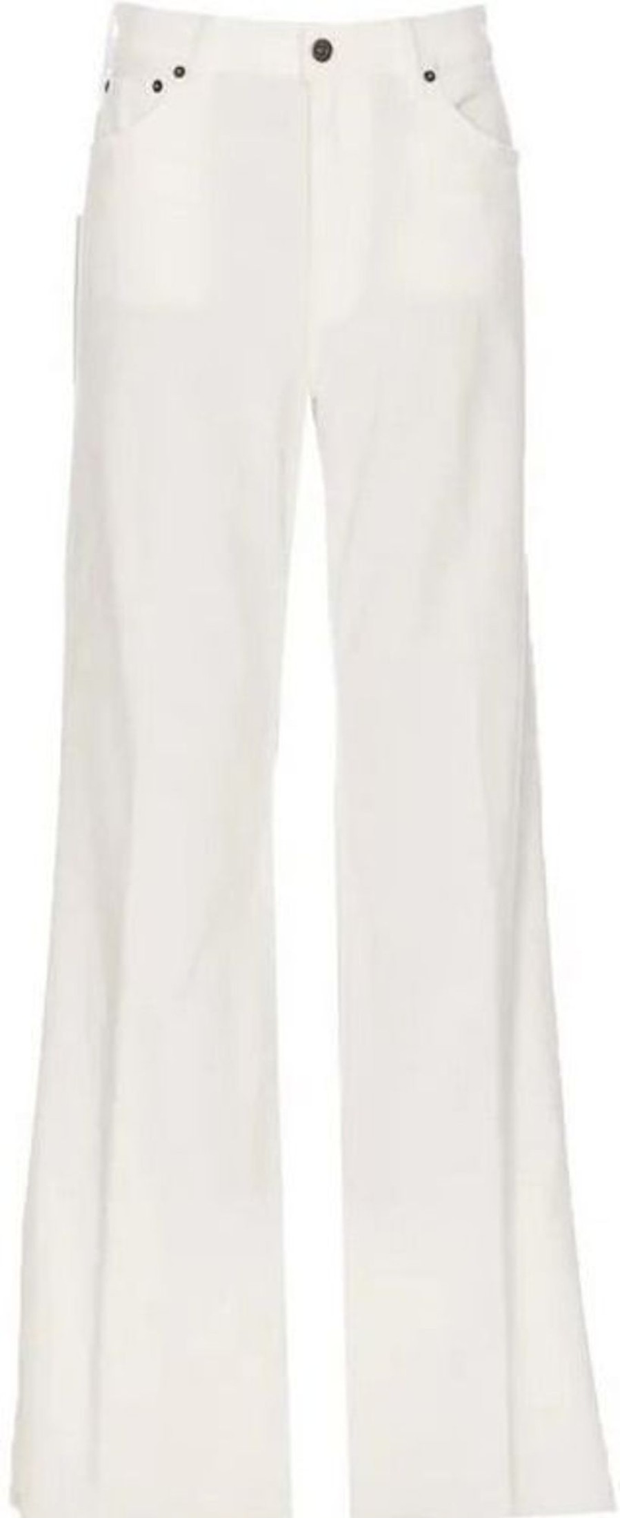 Dames Dondup | Dondup Jeans White Wit