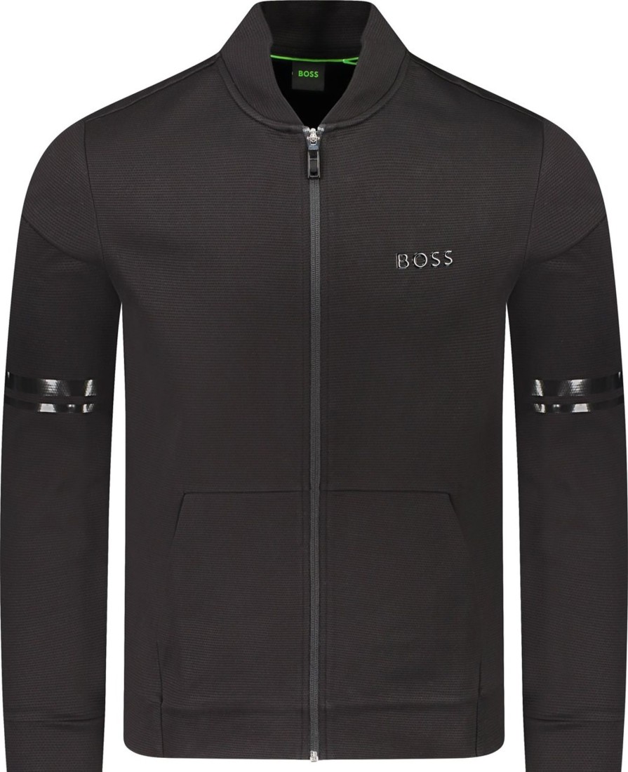 Heren Hugo Boss | Hugo Boss Boss Vest Zwart Zwart