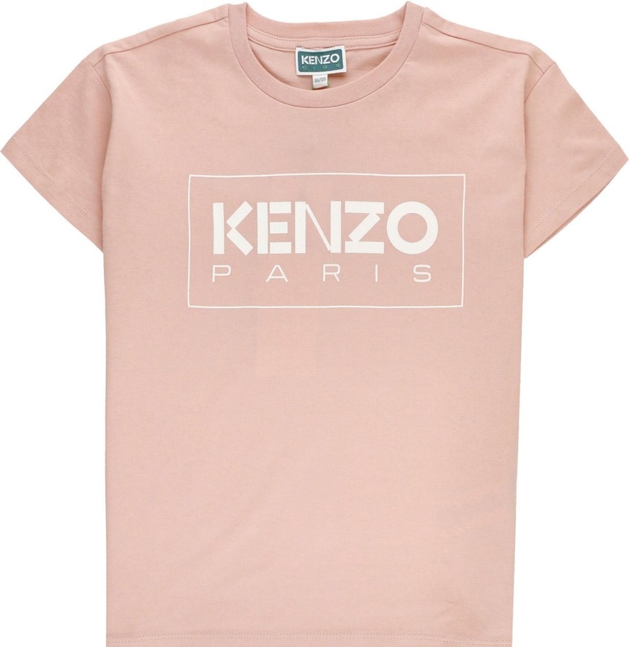 Kids Kenzo Tops | Kenzo T-Shirts And Polos Pink Neutraal