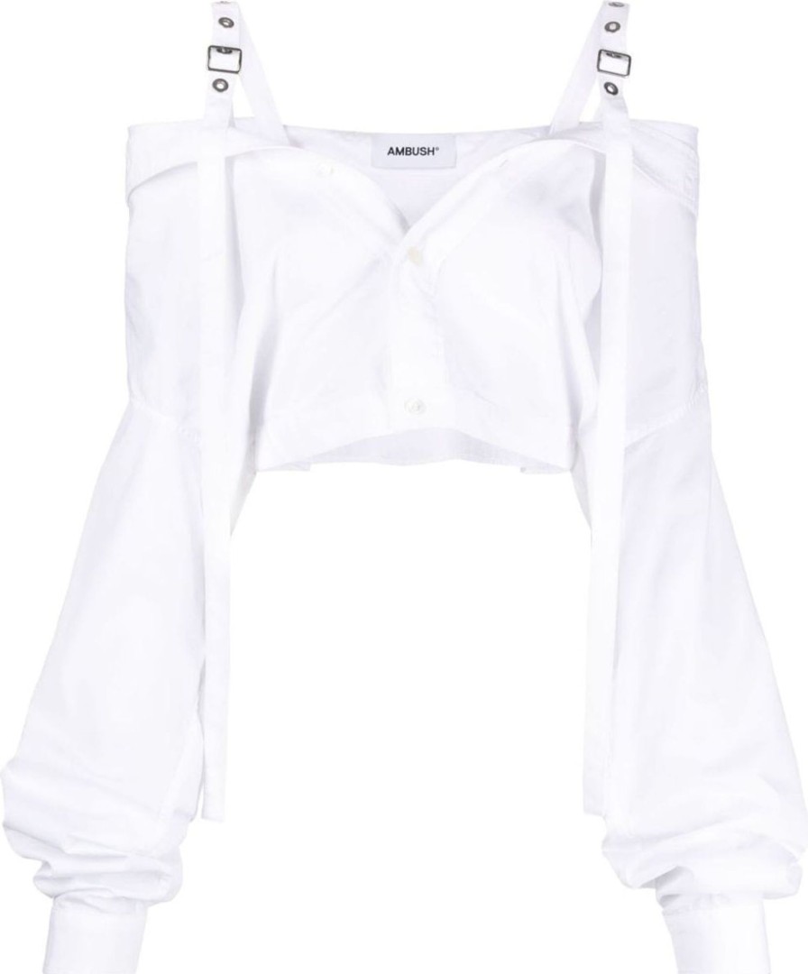 Dames AMBUSH | Ambush Shirts White Wit