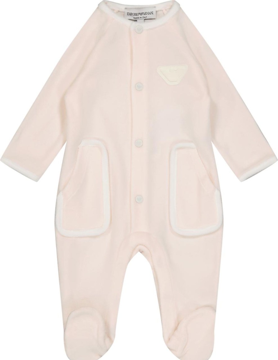 Kids Emporio Armani Sets | Emporio Armani Armani Meisjes Boxpakje Licht Roze Roze