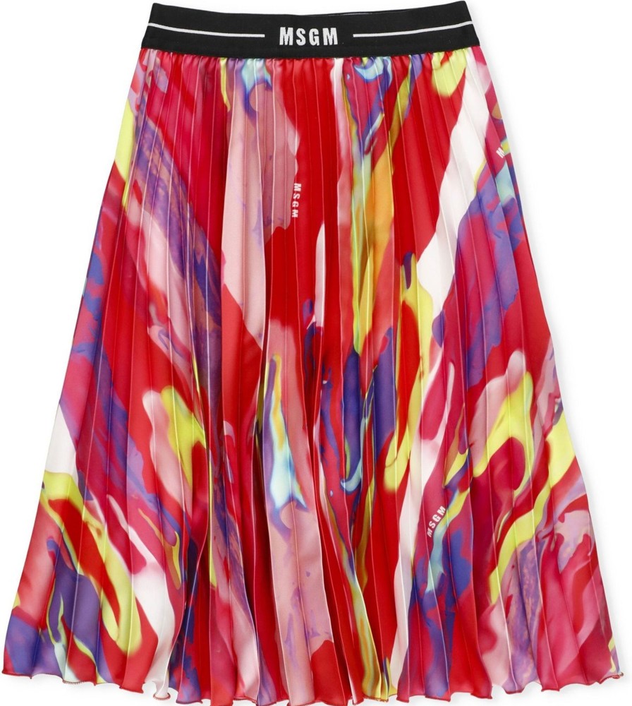 Kids MSGM Rokken | Msgm Skirts Multicolour Multicolour Divers