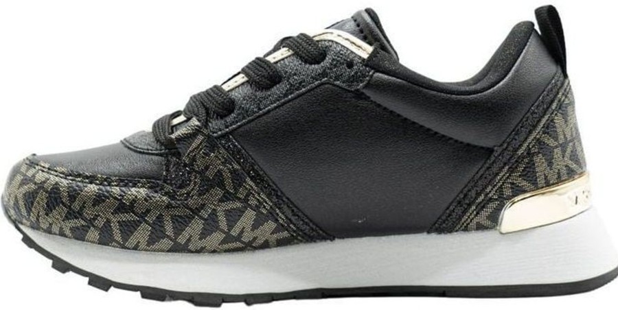 Kids Michael Kors Sneakers | Michael Kors Mk100847 Billie Dash Zwart