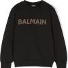 Kids Balmain Tops | Balmain Sweatshirt Black Zwart