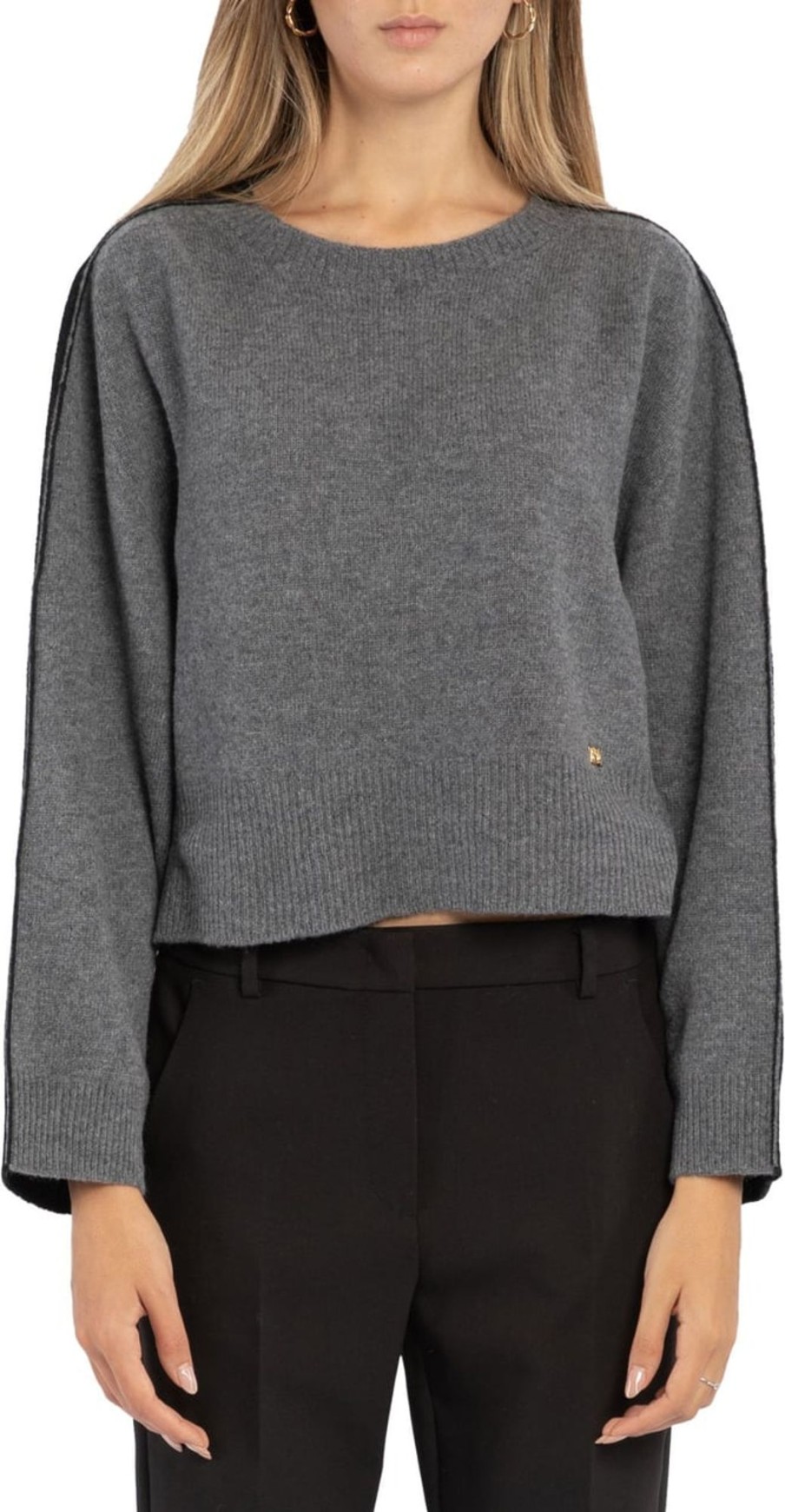 Dames Pinko | Pinko Pinko Sweaters Grey Grijs