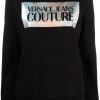 Dames Versace Jeans Couture | Versace Jeans Couture Versace Jeans Couture Sweaters Black Zwart