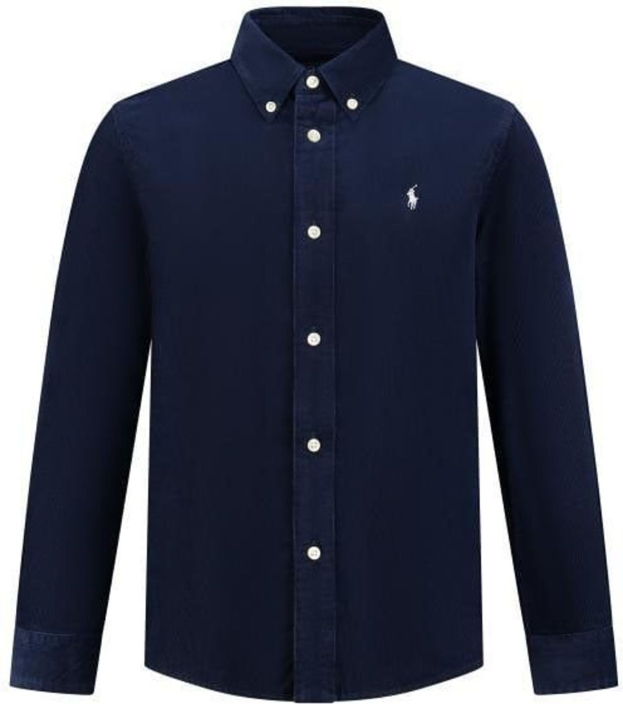 Kids Ralph Lauren Overhemden | Ralph Lauren Sport Shirt Blauw