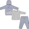 Kids Givenchy Babypakjes | Givenchy Givenchy Baby Unisex Joggingpak Licht Blauw Blauw