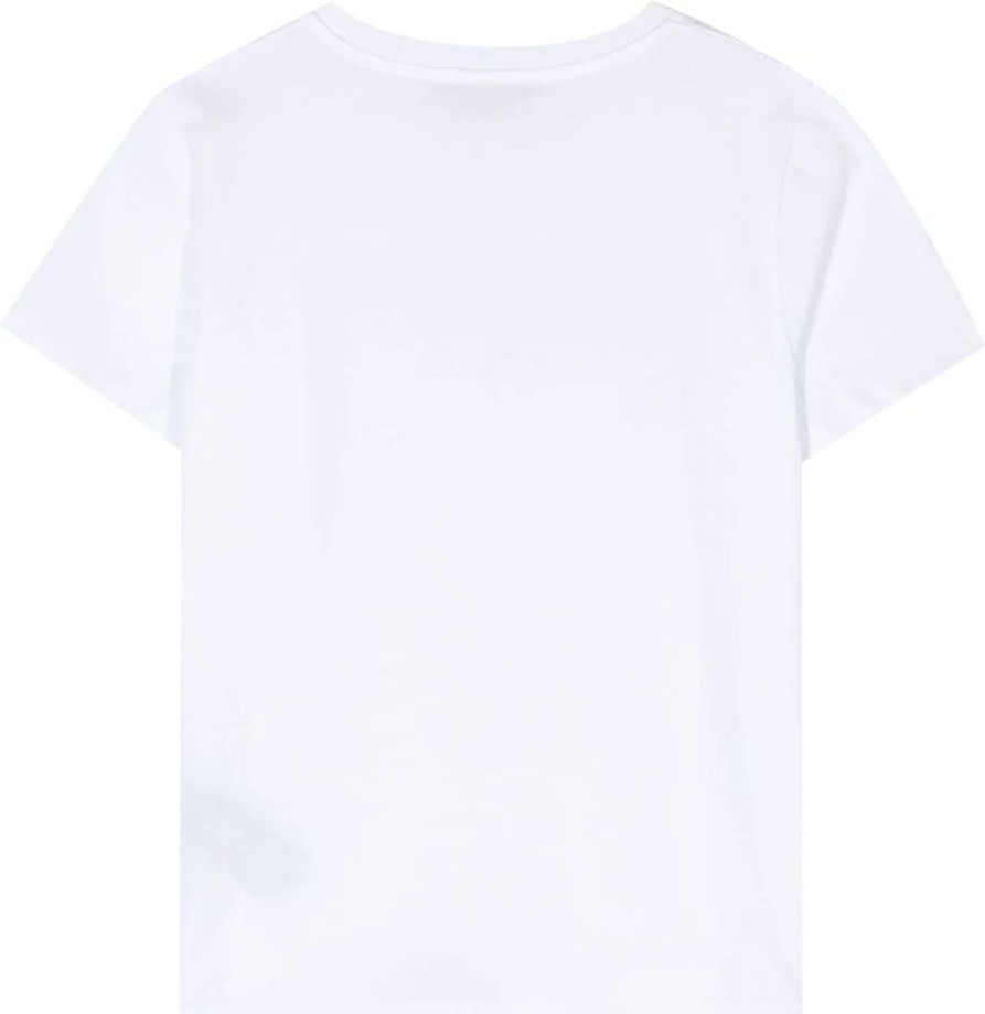 Kids Balmain Tops | Balmain T-Shirt Silver Zilver