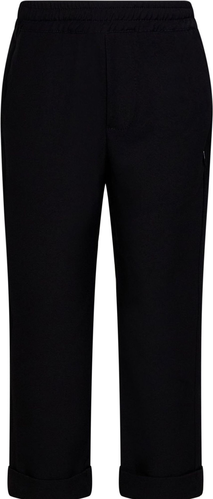 Kids MSGM Broeken | Msgm Msgm Kids Trousers Black Zwart