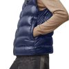 Heren Canada Goose | Canada Goose Gilet Uomo In Piumino Crofton Blauw