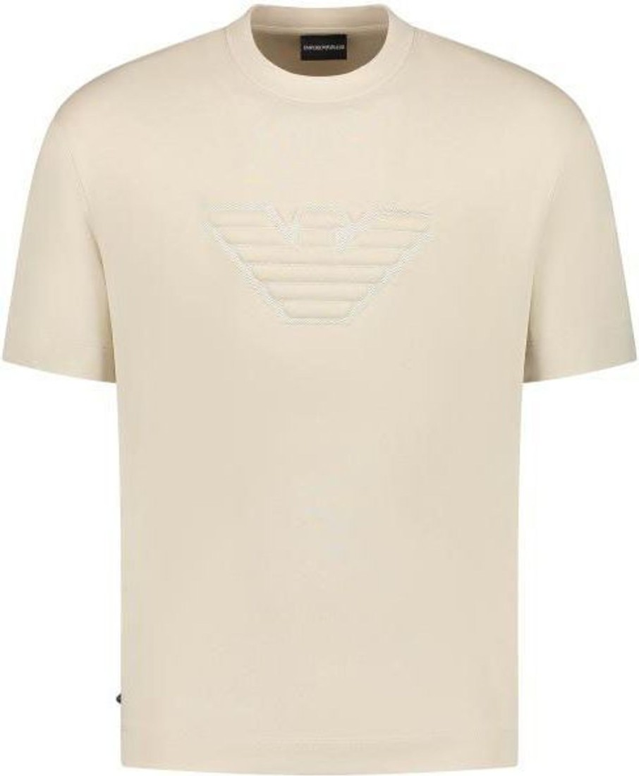 Kids Emporio Armani T-Shirts | Emporio Armani T-Shirt Beige