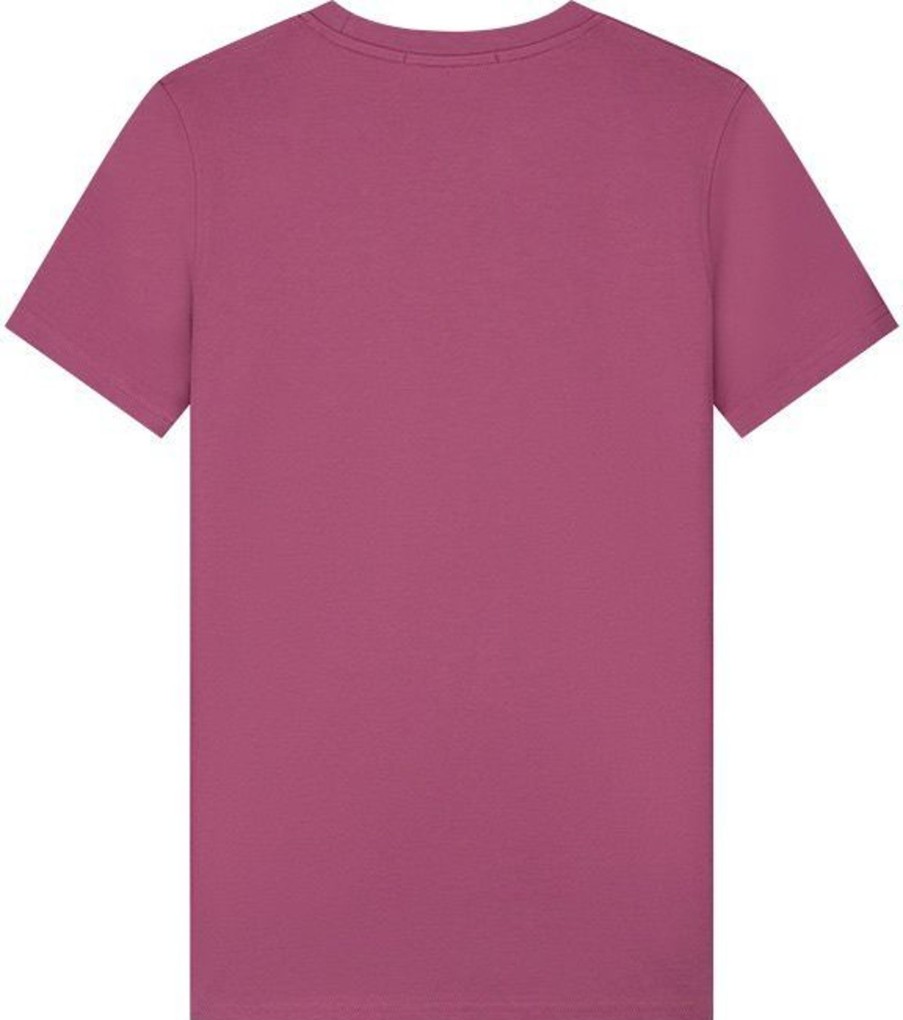 Dames Malelions | Malelions Women Essentials T-Shirt - Grape Paars