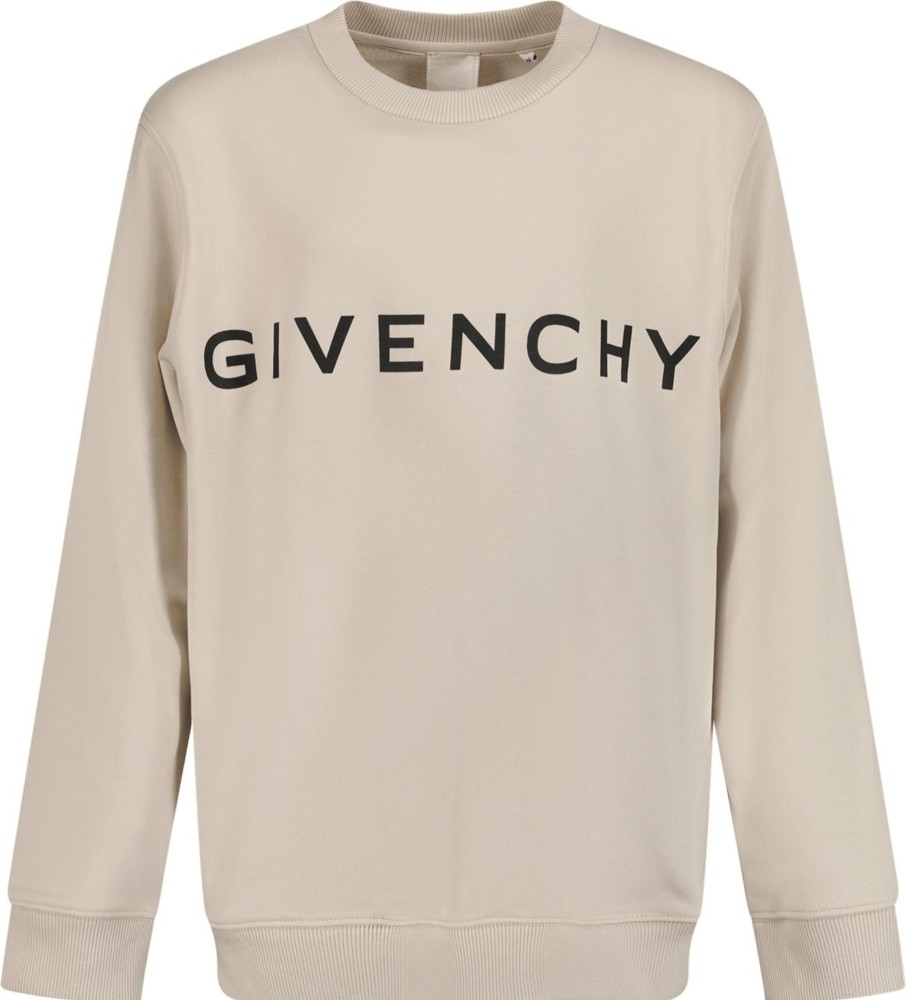 Kids Givenchy Truien | Givenchy Givenchy Kinder Jongens Trui Licht Beige Beige