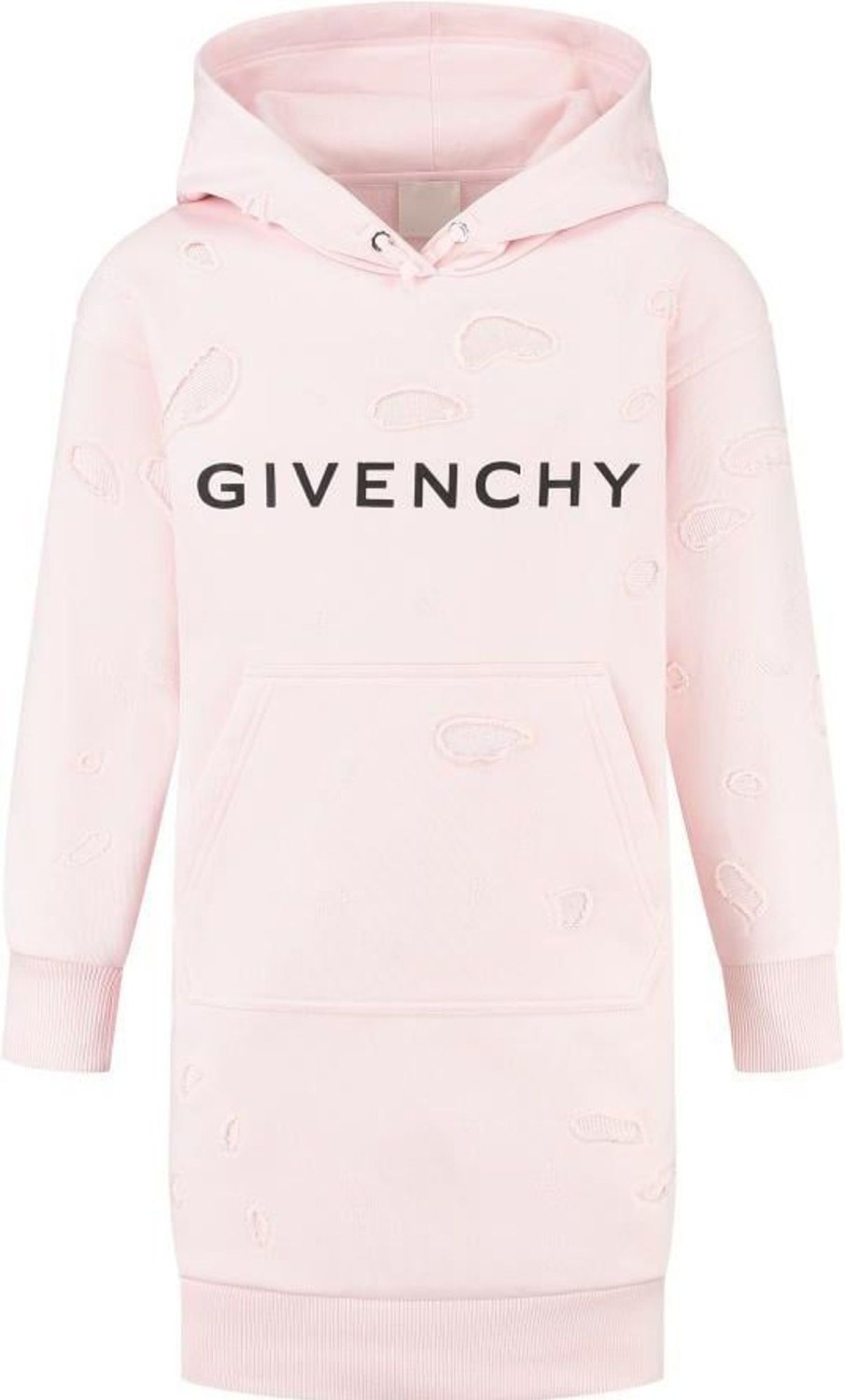 Kids Givenchy Jurken | Givenchy Jurk Met Kap Roze