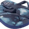 Kids Havaianas Slippers | Havaianas Havaianas Kinder Jongens Slippers Navy Blauw