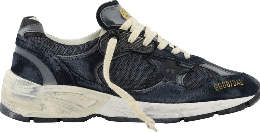 Dames Golden Goose | Golden Goose Running Dad Dark Blue Blauw