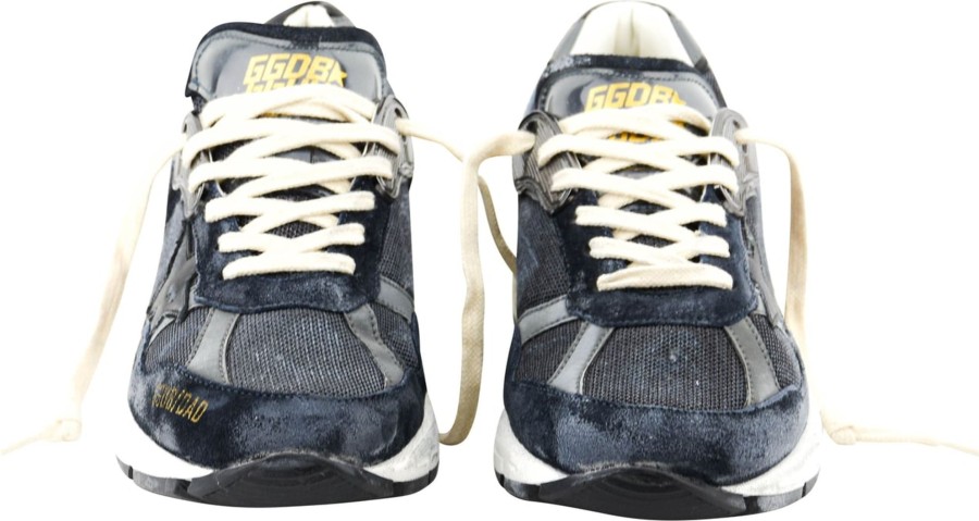 Dames Golden Goose | Golden Goose Running Dad Dark Blue Blauw