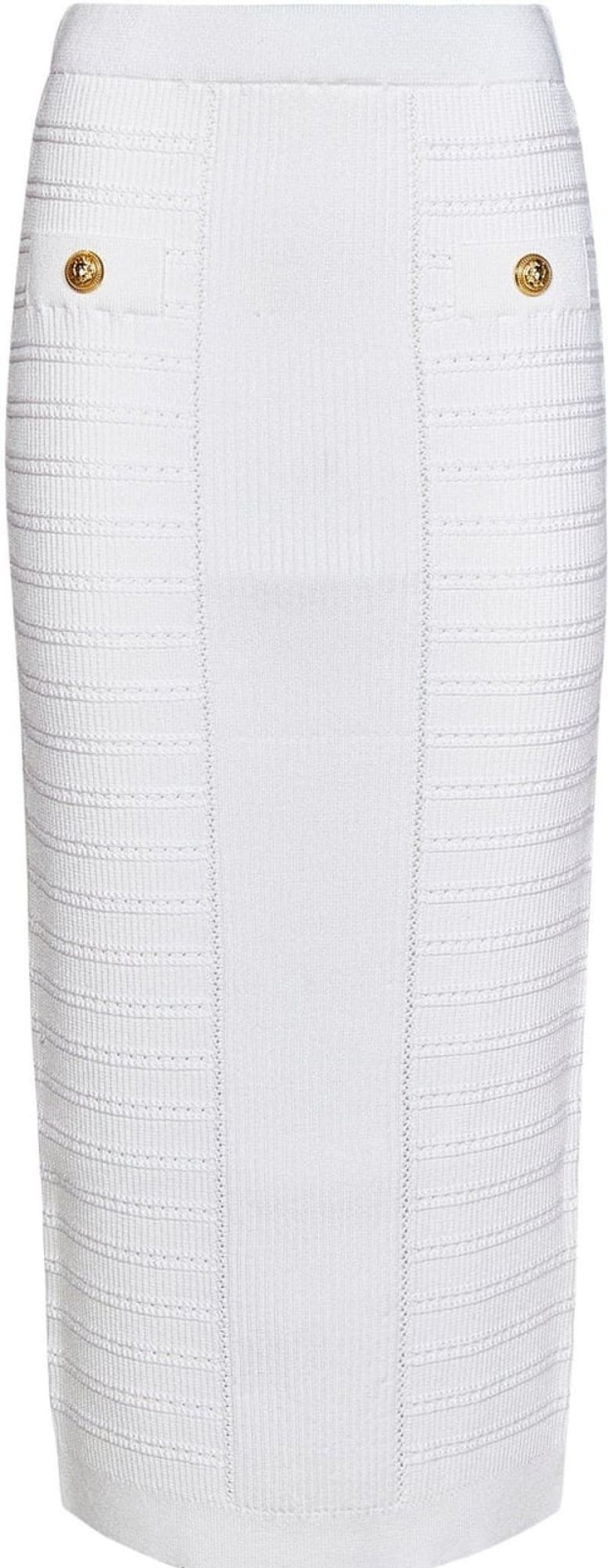 Dames Balmain | Balmain Balmain Skirts White Wit