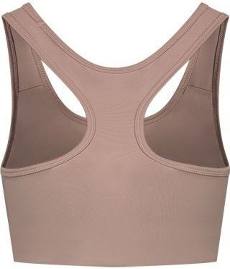 Dames Malelions | Malelions Women Sport Bra - Vanilla Beige