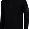 Heren Quotrell | Quotrell Quotrell Couture - D'Azur Knitted Halfzip | Black Zwart