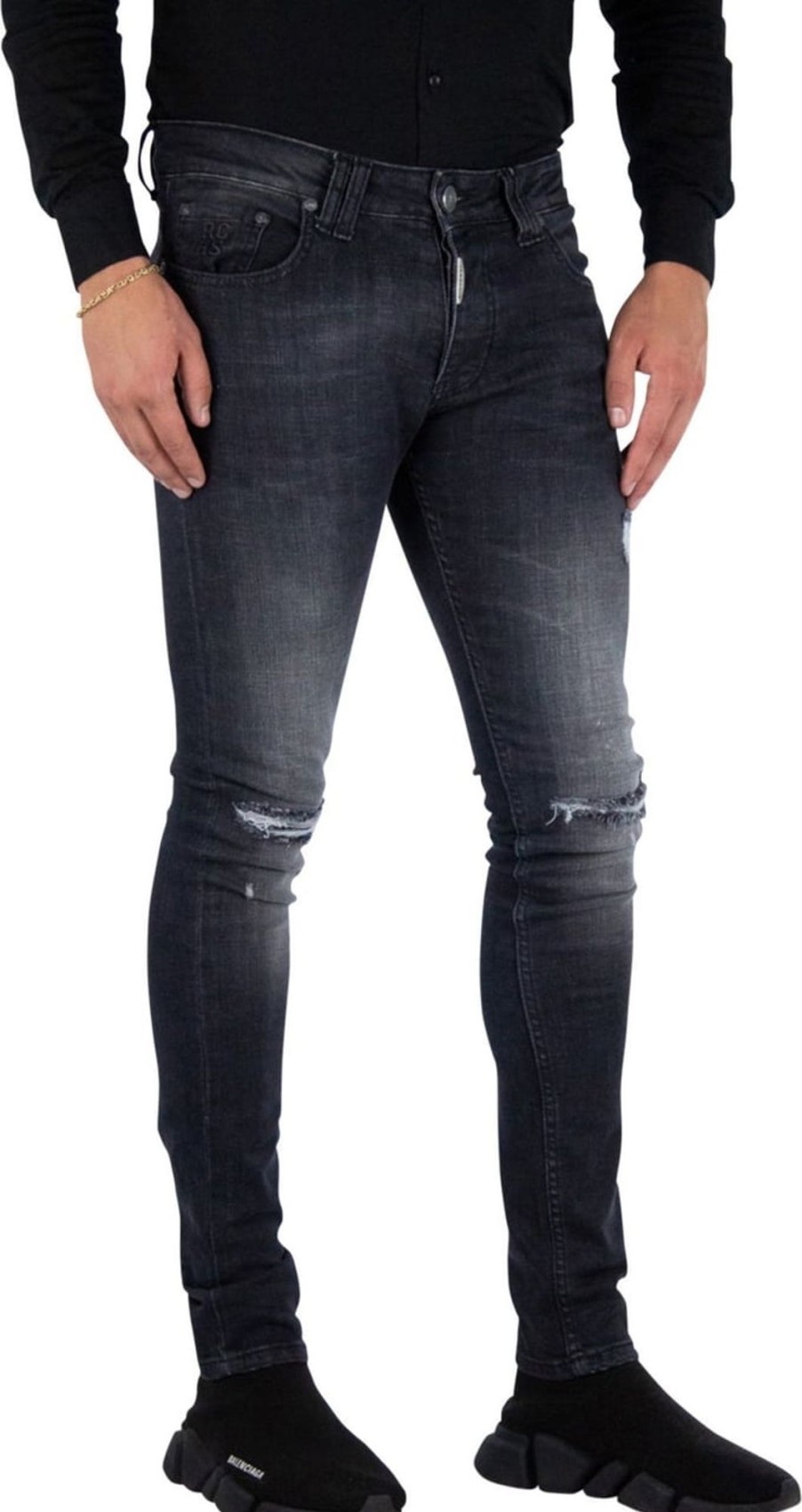 Heren Richesse | Richesse Classified Deluxe Jeans Grijs