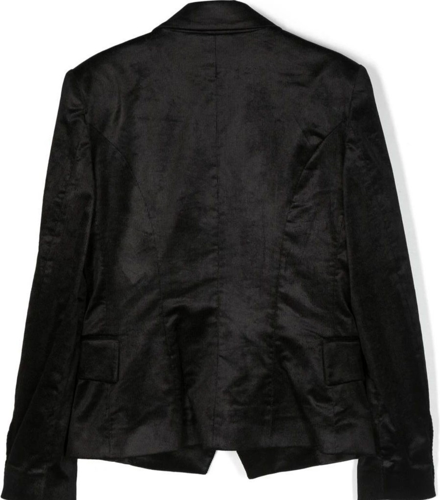 Kids Balmain Jassen | Balmain Jacket Black Zwart