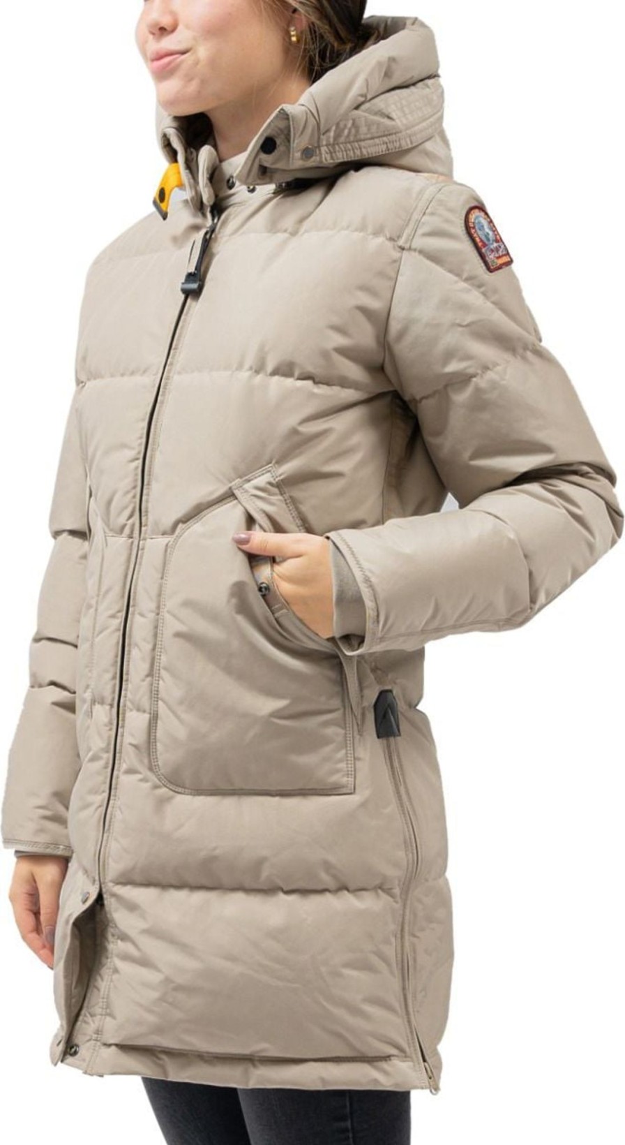 Kids Parajumpers Jassen | Parajumpers Long Bear Base Girl Jas Beige