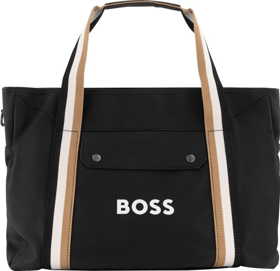 Kids Hugo Boss Accessoires | Hugo Boss Boss Luiertas Camel Taupe