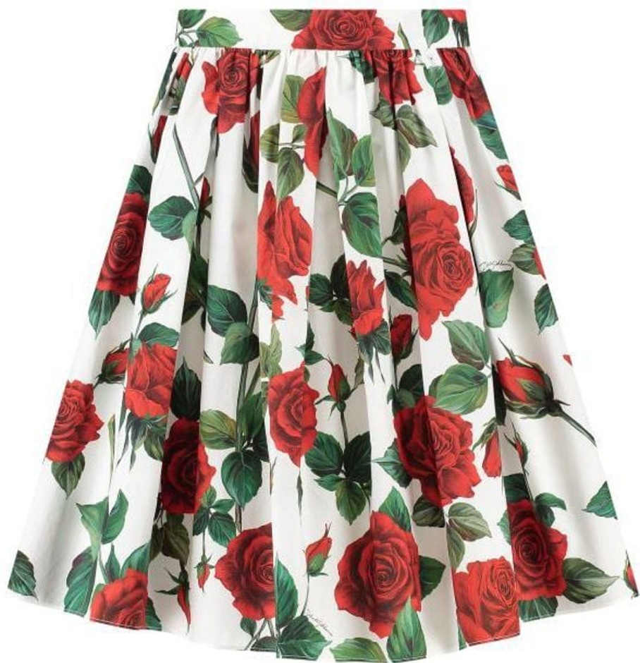 Kids Dolce & Gabbana Rokken | Dolce & Gabbana Skirt Wit