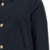 Heren Woolrich | Woolrich Coats Melton Blue Blauw