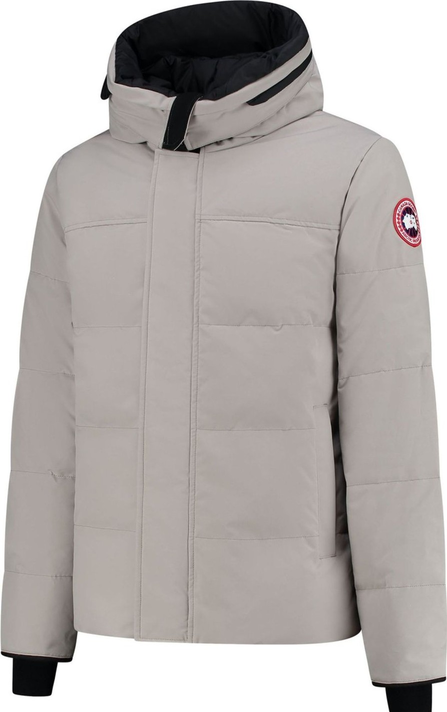 Heren Canada Goose | Canada Goose Macmillan Parka - Cr Grijs