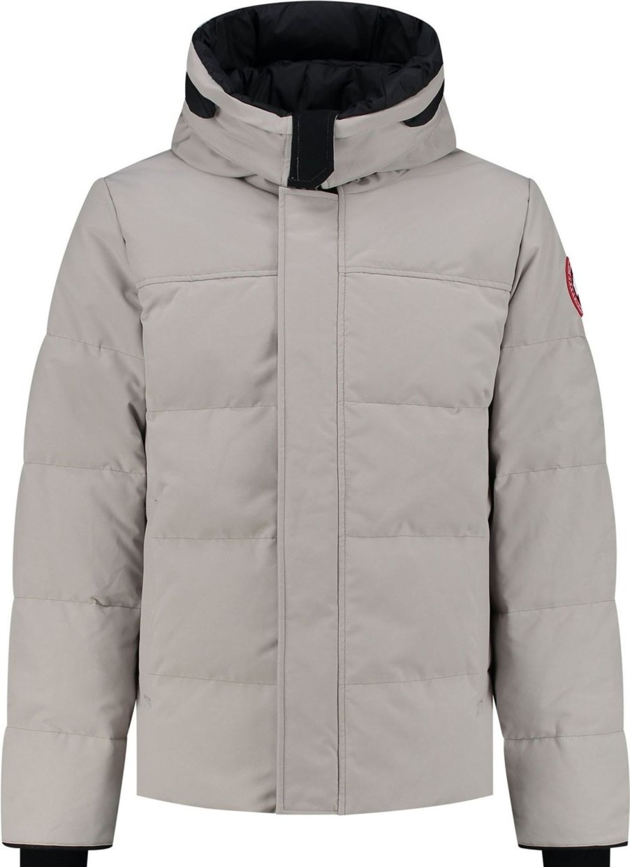 Heren Canada Goose | Canada Goose Macmillan Parka - Cr Grijs